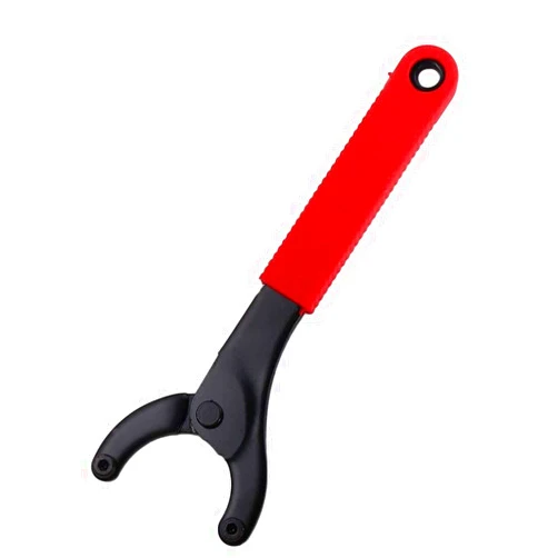 Vctitil Bicycle Bottom Bracket Wrench, Practical Eight Shaped Wrench Bike Sprocket Remover Tool Adjustable Bike Bottom Chain Wheel Removal Installation Tool