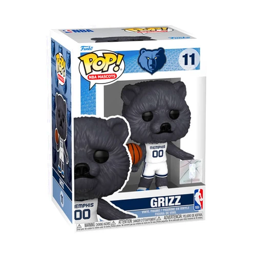 Funko POP! NBA: Mascots - Memphis - Grizz - Collectable Vinyl Figure - Gift Idea - Official Merchandise - for Kids & Adults - Sports Fans - Model Figure for Collectors and Display