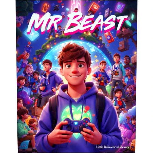 Little Believer's Library Mr. Beast - Children's Story Book: Inspiring Life Story of YouTube Star Jimmy Donaldson, also know as 