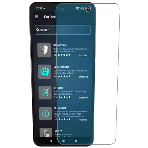 Generic Puccy 3 Pack Anti Blue Light Screen Protector, compatible with unplug up phone TPU Film Guard （ Not Tempered Glass Protectors ）