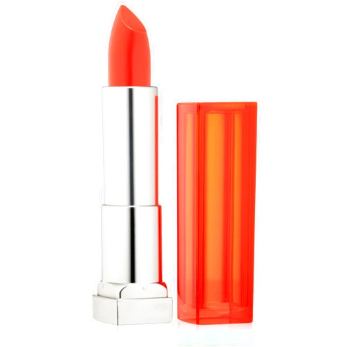 Maybelline New York Color Sensational Vivids Lipcolor, Vibrant Mandarin, 0.15 Ounce
