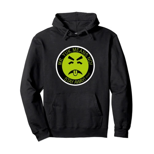 Elywick. mr. yuk (hoodie) ,Grey ,Small