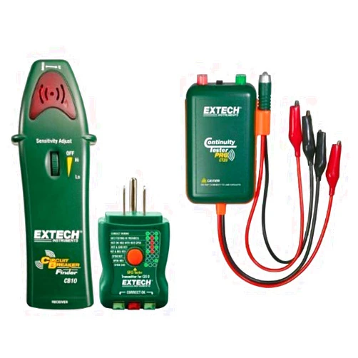 Extech CB10 Circuit Breaker Finder with Remote and Local Continuity Tester