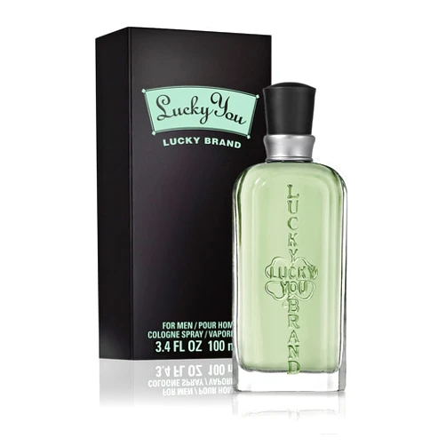 Lucky Brand LUCKY You Cologne Spray for Men, Day or Night Casual Scent with Bamboo Stem Fragrance Notes, 3.4 Ounce