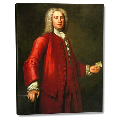 Canvas Art USA Benjamin Colman by Nathaniel Smibert - 13