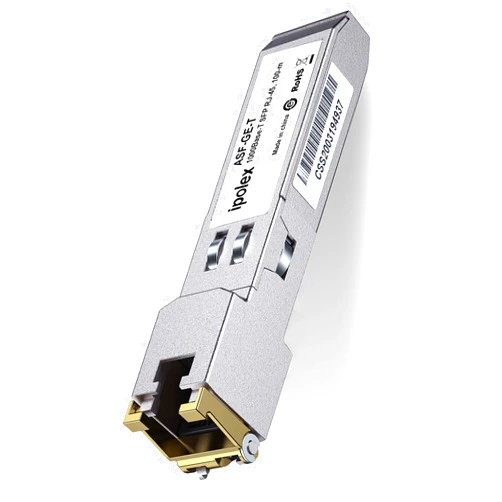 ipolex Gigabit SFP to RJ45 Copper Module, 1000Base-T SFP Transceiver - for Ubiquiti UF-RJ45-1G/UACC-CM-RJ45-1G, Cisco SFP-GE-T, Mikrotik, Fortinet, Netgear, TP-Link and More (Cat5e/6, 100m)