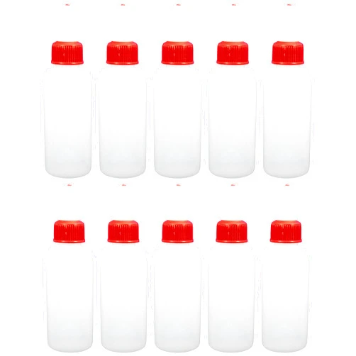 APAK GOODS 10-2oz Refillable Artist's Bottle with Twist Open/Close Nozzle. Bullet Bottle