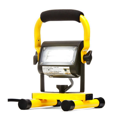 PRO lIGHT ProLight 411015 Slim Series 15w LED Work Light, One Size, Yellow/Black