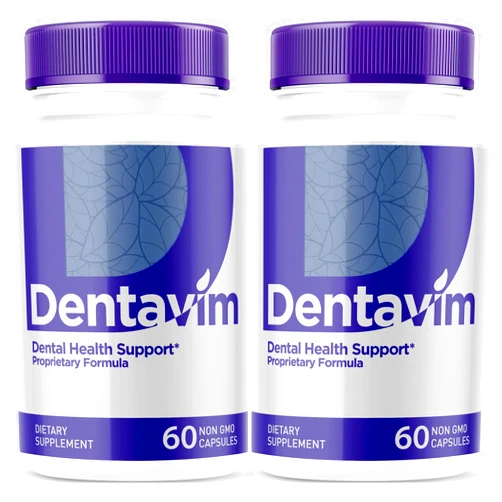 LIVORKA (2 Pack) Dentavim, Dentavim Capsules, Dentavim Advanced Formula Pills, Dentavim All Natural Vitamins for Oral Protection, Dentavim Reviews, 120 Capsules for 2 Months