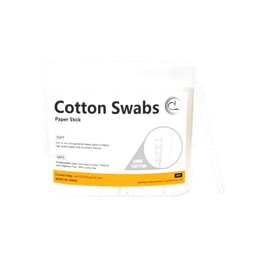 Quanzhou Chenchenchen E-Commerce Co.,Ltd 1000pcs Tiny Cotton Buds, with Round & Spiral, Suitable for Baby Ear Nose Clean,Cosmetics,Personal Hygiene
