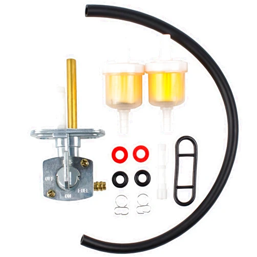 Gmailmall Fuel Valve Petcock Shut Off Tank Switch for Yamaha PW80 TTR125 225 230 250 YFS200 YFM250 YFM350 YFM400 YFM660 DRZ400 XT250/350 Big Bear 250 350 400 Warrior 350 Kawasaki Suzuki Quadsport 400