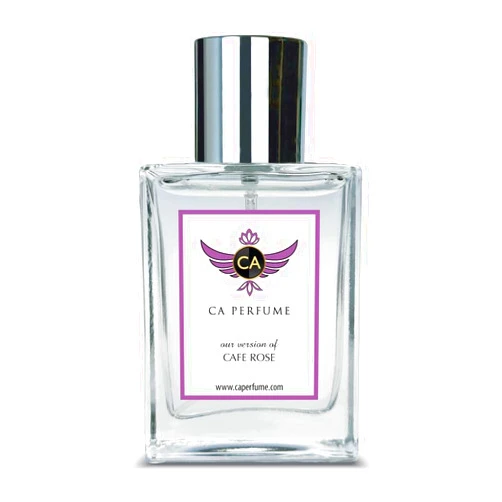 CA Perfume Impression of Cafe Rose For Women & Men Fragrance Eau de Parfum Spray Bottle 1.7 Fl Oz/50ml-X1