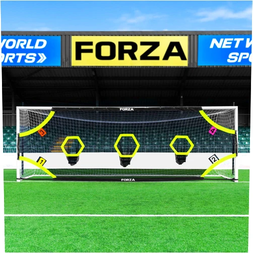 FORZA Pro Soccer Target Sheets | Soccer Goal Target Net | Scoring Zones for Improving Shooting Accuracy [4 Styles, 10 Size Options]