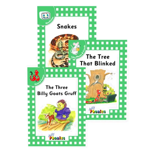 Sara Wernham,Sarah Wade,Kevin Maddison Jolly Phonics Readers, Level 3 Complete Set: In Print Letters