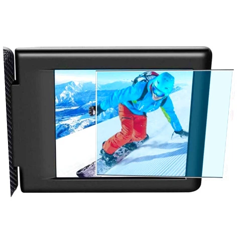 Puccy 3 Pack Anti Blue Light Screen Protector Film, compatible with Napasa N9000 ACTION CAMERA TPU Guard （ Not Tempered Glass Protectors ）