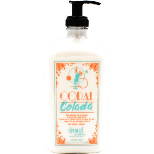 Devoted Creations Coral Colada Moisturizer 18.25 oz