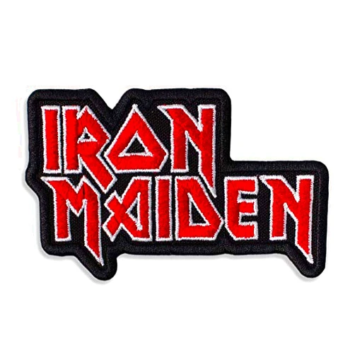 Embrosoft Iron Heavy Metal Band Embroidered Patch Iron On (3 x 1.9 inches)