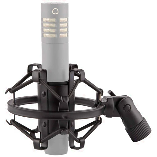 LYRCRO Microphone Shock Mount for 21mm-23mm Small Diameter Size Instrument Condenser Mic or Shotgun Mic like Rode NTG-1 NTG-2