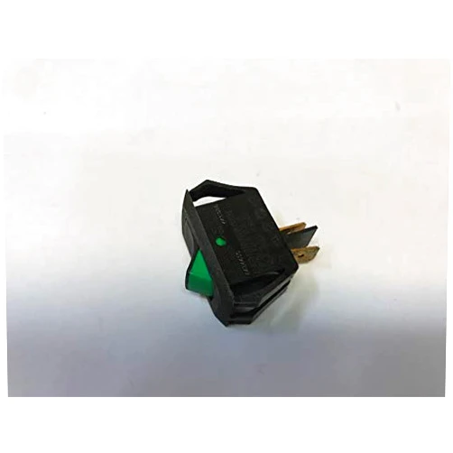 AMERICAN METALWARE AMW Switch, Rocker Green (PKG of 3)