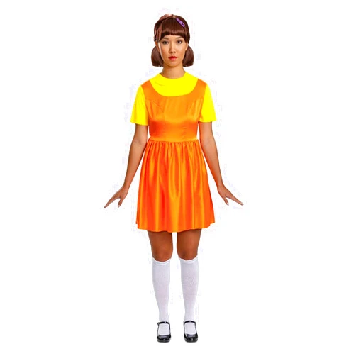 Disguise Squid Game Red Light Green Light Costume for Women