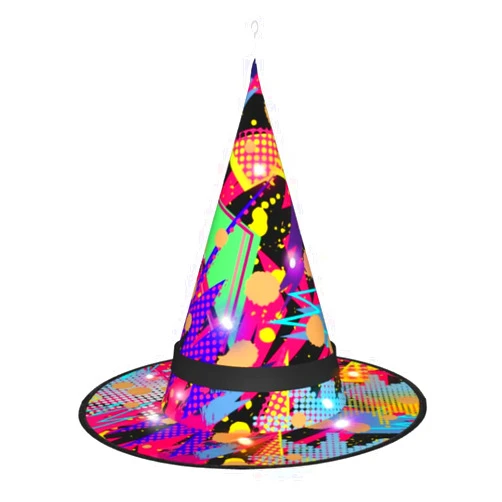 OXJOIIS Witch Hats Halloween Costume Accessory for Halloween Party Decoration
