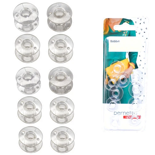 Bernette Bobbins [10 Pack] Compatible with Bernette Sewing and Embroidery Machines Model B79, B77, B70, B37, B38, B05 Academy, B05 Crafter, and B79 Yaya Han Edition