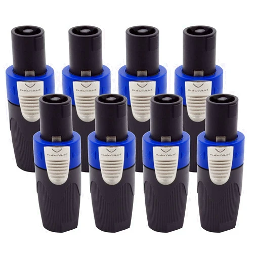 Neutrik (8 Pack) Original Neutrik NL4FX 4 pole Locking SpeakON Cable Mount Connector