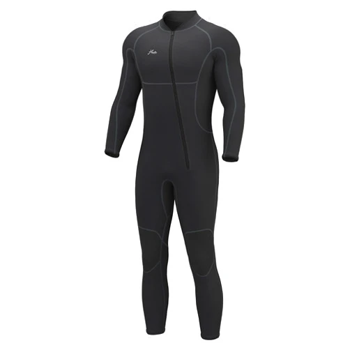 Hevto Men Wetsuits 3/2mm Neoprene Wet Suit Back Front Zip in Cold Water for Surfing Swimming Diving