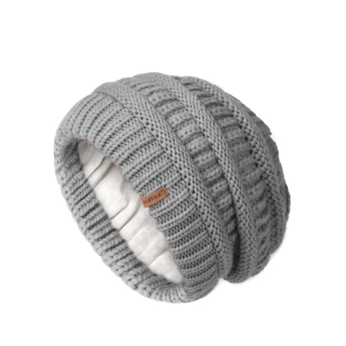 FURTALK Winter Hats for Women Fleece Lined Knit Beanie Hats Slouchy Warm Beanies Ski Skull Cap