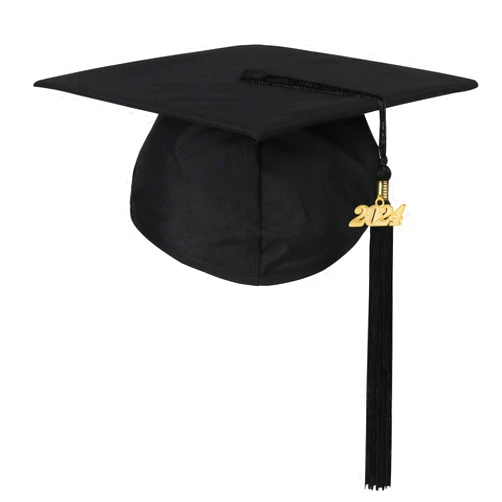 Newrara Graduation Unisex Matte Adult Graduation Cap with Tassel