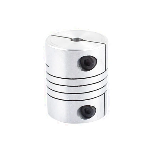 uxcell 5mm to 8mm Shaft Coupling 30mm Length 25mm Diameter Stepper Motor Coupler Aluminum Alloy Joint Connector for 3D Printer CNC Machine DIY Encoder