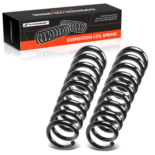 A-Premium 2PCS Rear Suspension Coil Springs Compatible with Mercedes-Benz C230 2004-2007, C240 2001-2005, C280 2006-2007, C320 2001-2005, C350 2006-2007, Replace# RA5373