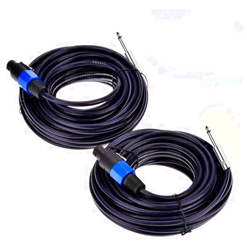 Yuyaokk 2Pack 6 ft Speakon to 1/4