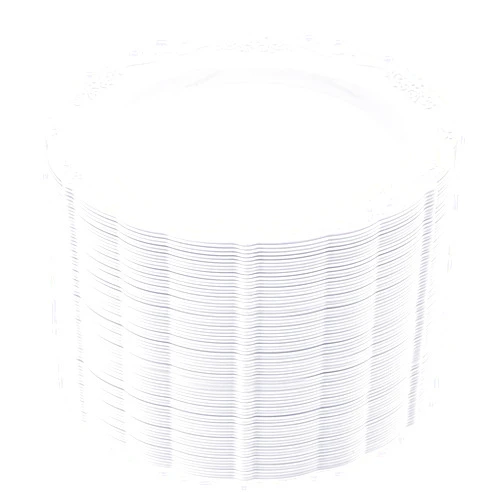 DaYammi 60PCS White Plastic Plates, Heavy Duty White Disposable Plates Premium 10.25inch White Dinner Plates Hard Plastic Plates Disposable for Party Wedding Bridal Shower