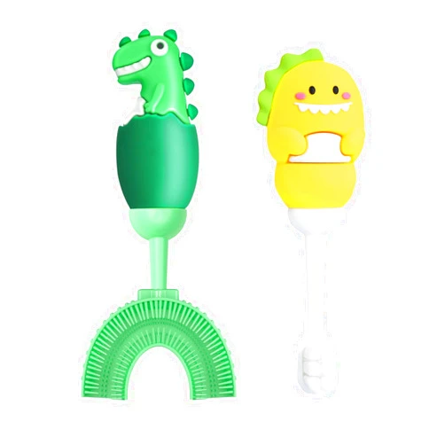 ZMRZ U-Sharded Toothbrush, U-Shaped Brush Head with 10,000 bristles Brush Head, 2-Pack