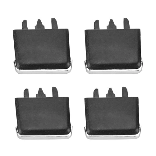 Aublinto 4pcs Air Conditioner Air Outlet Paddle,A/C Air Conditioning Vent Paddle Outlet Clip Tab Repair Kit Compatible For Corolla,31.3mm X 34.2mm,Dash Left Right Air Vent Clip Tab