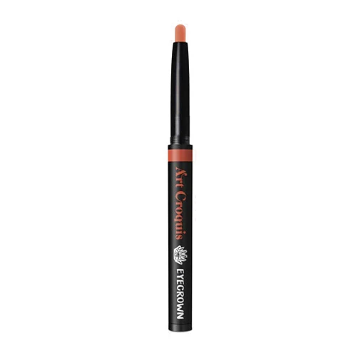 MAKEHEAL Eyecrown Art Croquis Shadow Fantastick Eyeshadow Highlighter Pencil - K-Beauty Eyeshadow Highlighter Stick with Glitter & Pearls of Various Sizes - Smooth Application (06 - Rosybrown)