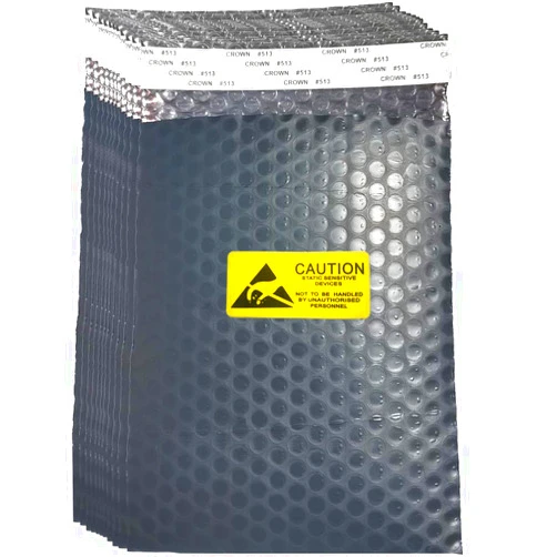 Daarcin 25pcs 6.3x8.2in/16x21cm AntiStatic Bubble Bags, Static Shielding Bag for Hard Drive SSD HDD or Sensitive Electronic Components