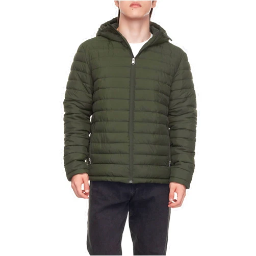 Rokka&Rolla Men's Lightweight Water-Resistant Quilted Puffer Jacket