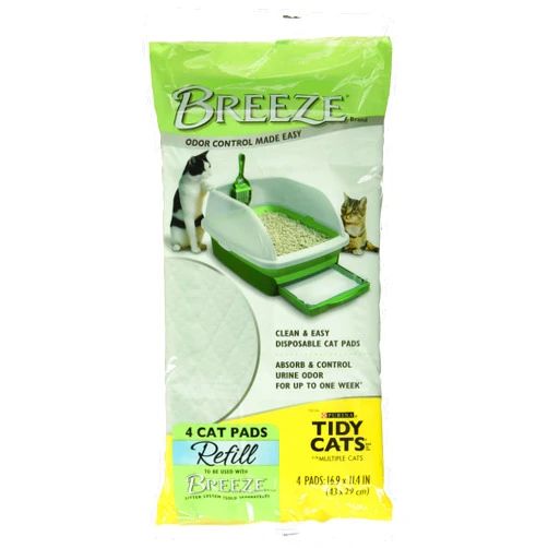 Purina Tidy Cats Breeze Cat Pads Refill Pack - 10-Count Pouches