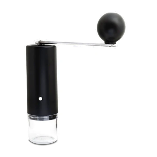 CRUSHGRIND Columbia manual coffee grinder with ceramic conical mill and adjustable grinding degree - Portable for on the go