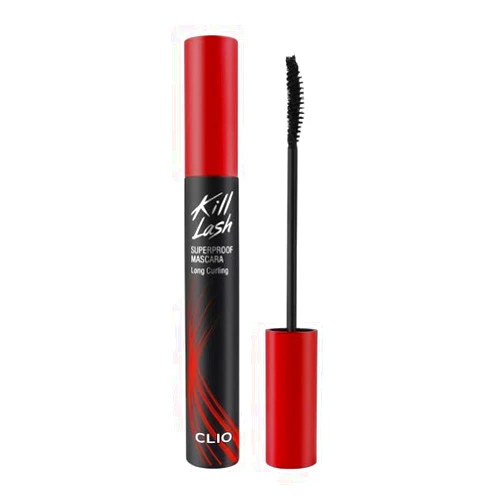 CLIO PROFESSIONAL CLIO Long & Curl up Waterproof Black Mascara, Volumizing & Lengthening, Long-wearing Mascara (#01)