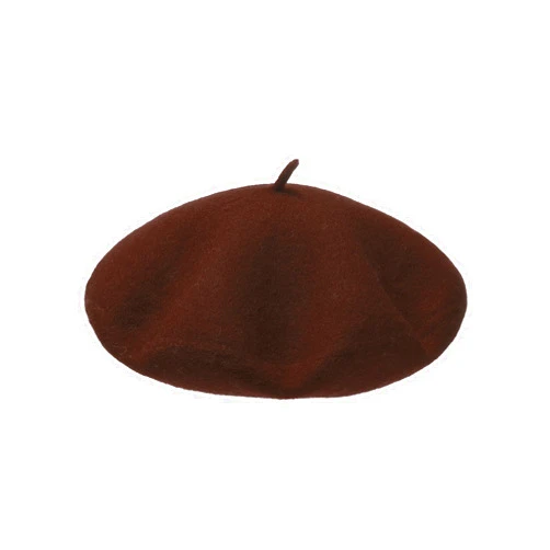 AWAYTR Wool French Beret Hats - Solid Color Artist Beret Hat for Women and Kids