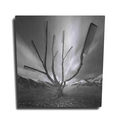 Luxe Metal Art 'Dandruff Tree' by Dariusz Klimczak, Metal Wall Art, 12