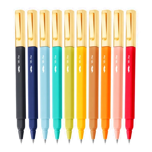 Mr. Pen- Aesthetic Pens, 10 Pack, Vintage Color Ink, Fast Dry, No Smear Bible Pens No Bleed Through, 0.7mm Fine Point Pen, Ballpoint Pens Ballpoint, Fine Tip Pens for Note Taking, Pens Aesthetic