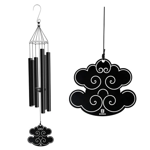 NO SNVEOD Feng Shui Wind Chimes with Auspicious Clouds,32 Inch Wind Chimes Outdoor Clearance,Wind Chimes for Outside Deep Tone,Sympathy Wind Chimes,Memorial Wind Chimes for Loss of Loved One Prime
