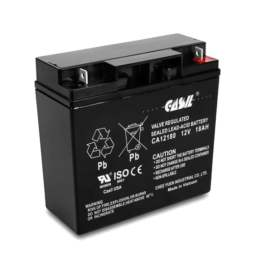 Casil Epcom Power Line PL-18-12 12V 18Ah F3 Replacement Battery by Casil CA12180 12v 18ah