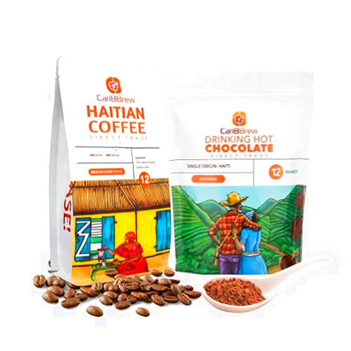 Caribbrew - Haitian Coffee & Chocolate (Cacao powder)