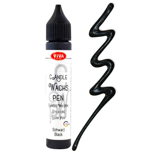 Viva Decor Candle Pen 28ml-Black