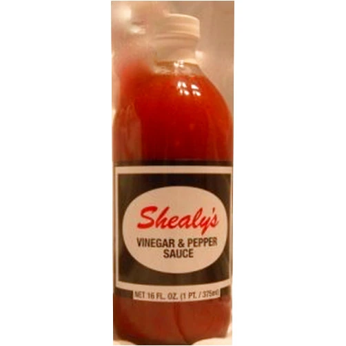 JEWUNO Shealy's Bar-b-que BBQ Vinegar & Pepper Sauce - 16 Fl Oz